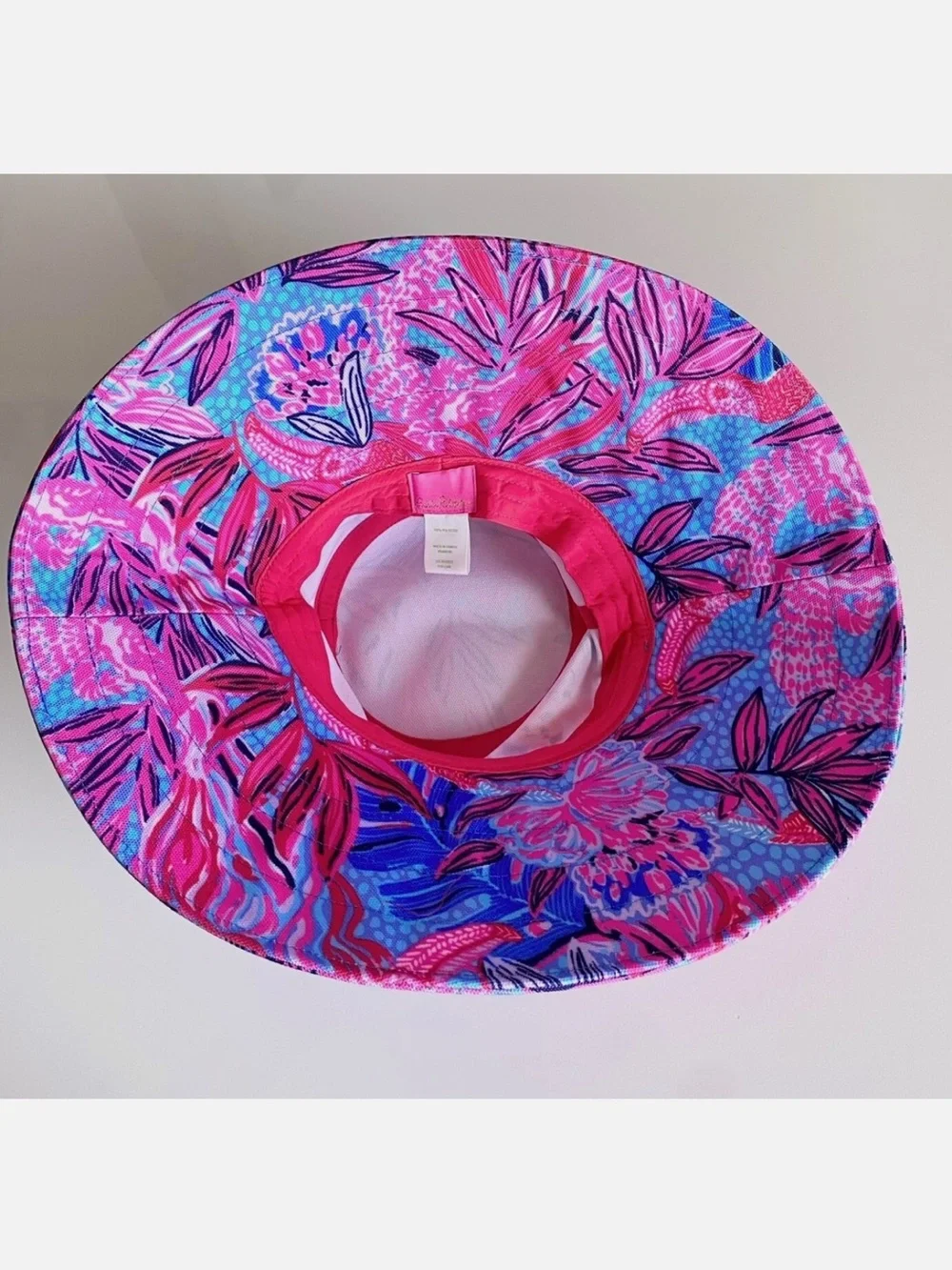 Lilly Pulitzer wide brim